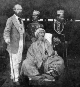 General Archdale Wilson and Bahadur Shah Zafar